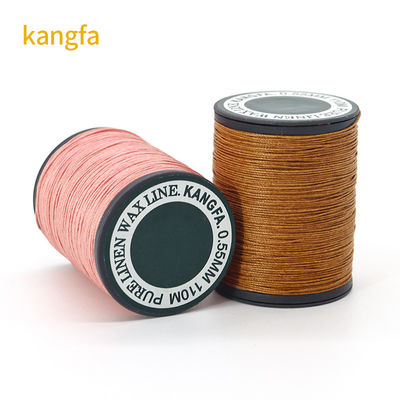 0.55mm 35g Hochfestigkeit Leder Nähgarne 70m Leinen Wachsgarne in 40 Farben