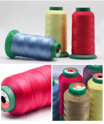 10% Polyester Nähmaschinenfaden für Lederpolsterung 115G MERZERIZIERTE Festigkeit