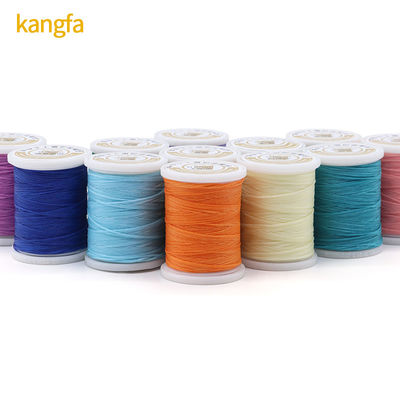 Gewebe 100% Polyester Flachwachs Hand genäht Leder gewachst Hochfestigkeit Polyester Nähgarne 0,8mm 150D