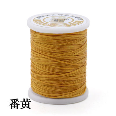 Polyester/ Wachs 0,8 mm Flachfaden zum Nähen von Leder 150D 210D Kostenlos ohne Fracht