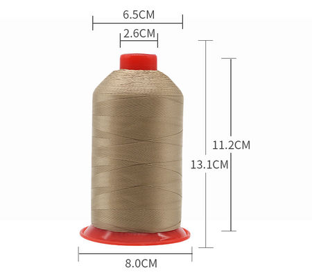Schwarz 250g Hochfester Nylon-Garn Nylon-N66-Gefänge für Farbwebungen