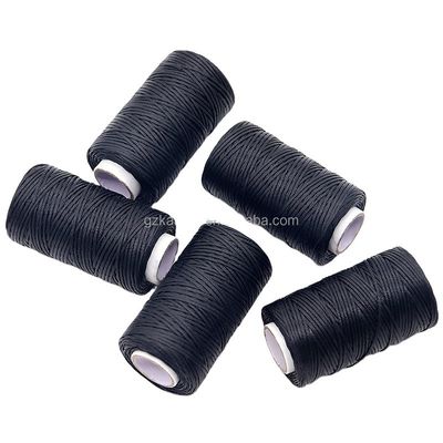 150D 1mm Garnzahl Polyester Wachsgetreide für Handwerk und Nähmaterialien