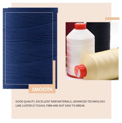Hochfestigkeit gebundene Polyesterfaden Tex 45 Tex 70 Tex 90 gebundene Nylon Pro-Faden v69