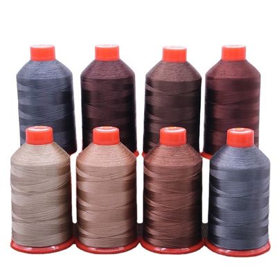 Hochfestigkeit gebundene Polyesterfaden Tex 45 Tex 70 Tex 90 gebundene Nylon Pro-Faden v69