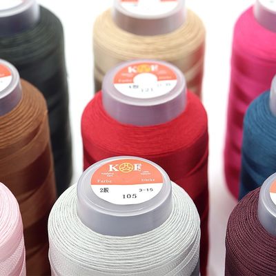 Lieferung 1100Y 115G Quilting Thread Hochfeste Nylon-Beading Nähgarne für Leder