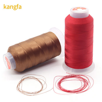 Lieferung 1100Y 115G Quilting Thread Hochfeste Nylon-Beading Nähgarne für Leder