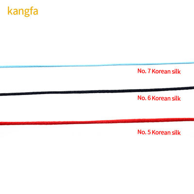 Lieferung 1mm koreanische Seidenfaden Halskette Seil für DIY Armband Herstellung in Singal Farbe