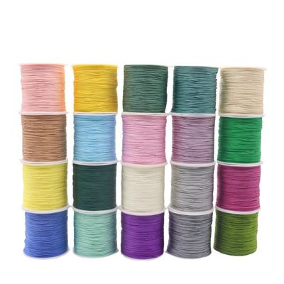 110 m oder maßgeschneiderte Länge Jade-Faden 72 Nylon-Beading-Schnur für Armband-Accessoires