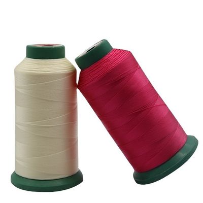 Stärke 10% Polyester Nähmaschinenfaden für Lederpolster in gefärbtem Muster