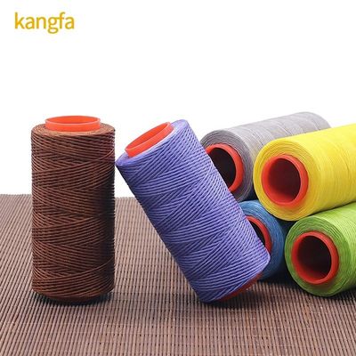 150d 0,8mm 30m flach gewachst Polyester-Garn für Taschen Nähen 100% Polyester DIY Wachs-Schnur