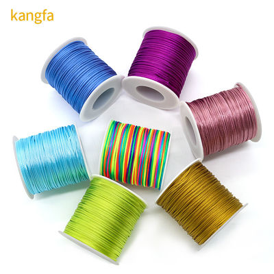 0.8/1.0/1.5/2mm Nylonseilfaden für geflochtene Armbänder und chinesische Knoten-Makram