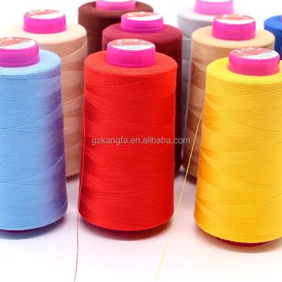 Sofa Set Muster gefärbt 5000yds Spund Polyester Nähgarne für Maschine Nähen 40/2