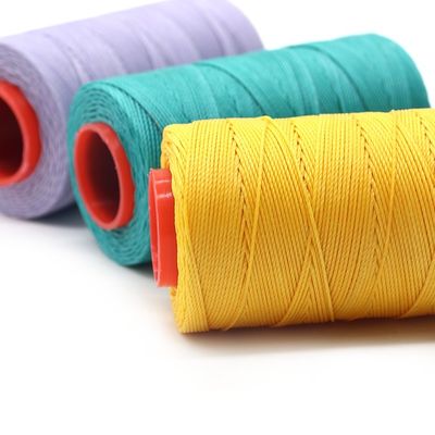 Rich Colors 210d Polyester Wachsgarn zum Nähen Lederkegelmaterial Kunststoff