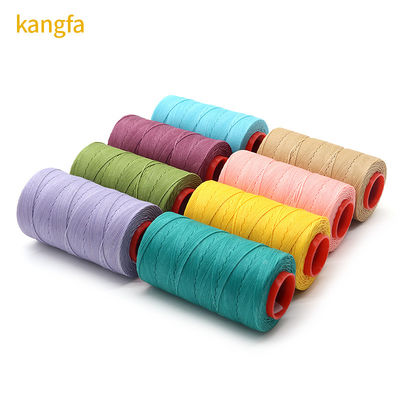Rich Colors 210d Polyester Wachsgarn zum Nähen Lederkegelmaterial Kunststoff