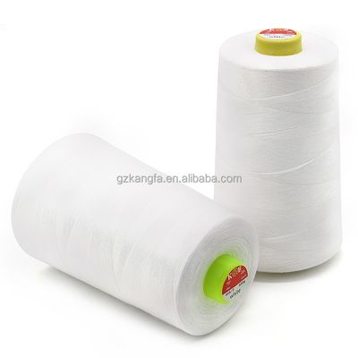 Weißes 40/2 Polyester-Nähtgarn ideal für Quilting-Maschinen und Bettwäsche