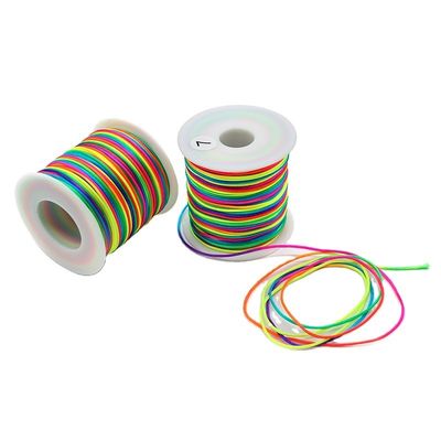 1.5mm Wachs-Baumwollseile für Handwerk Armband Halskette Perlen Schmuckherstellung