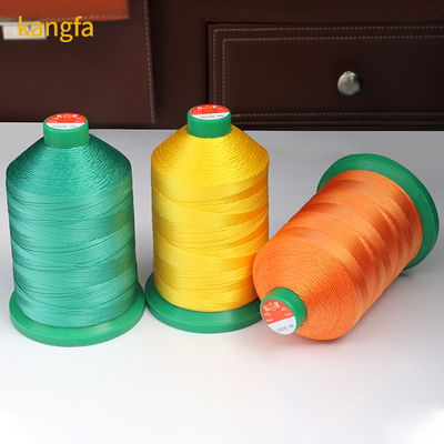 Mehrfarbiges Muster Färbung 500g Hochfestigkeit Nähgarne Tex90 280D/3 Nylon-Bindungsgarn