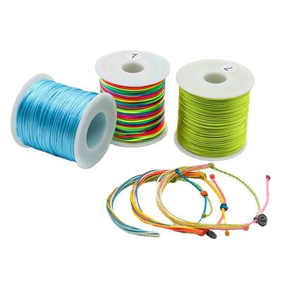 DIY-Zubehörlinie Jade-Nylon-Schnur 500 Meter chinesischer Knotendraht für Geflechtete Schmuckstücke