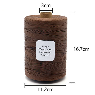 Leder-Nähen Wachsgarn Praktische 0,8mm Spundgarn Typ für Sofa Handwerk Projekte