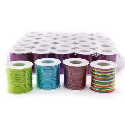 1.0mm Nylon-Faden 16 Ply Rat Tail Seil für gewebte chinesische Knoten Armband Handwerk