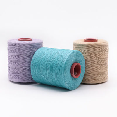 210D/1*16 Polyester Filament Band Wax Thread Top Wahl für Lederprodukte Herstellung