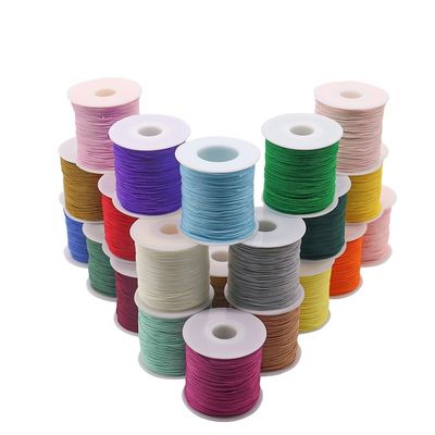 Direktes 0,8 mm Nylonseil für Beading String DIY und chinesische Knoten Macrame-Seil