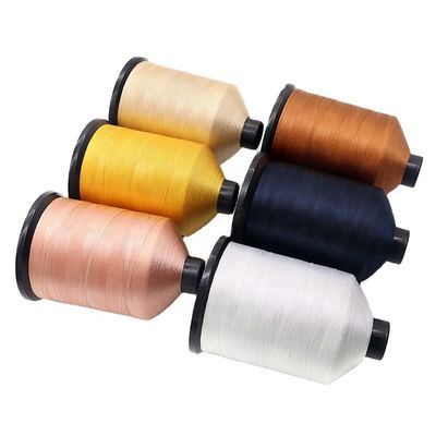 Eigene Farbe 420d/3 Nylon 6,6 Geflechtes Nähgarn mit hohem Temperaturbeständigkeit