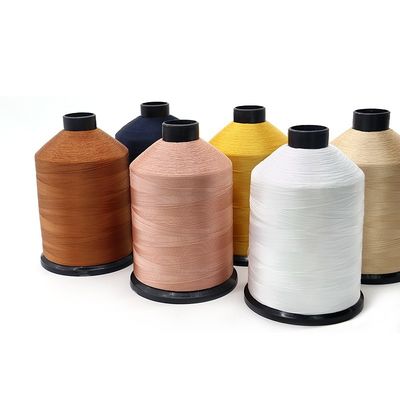 Eigene Farbe 420d/3 Nylon 6,6 Geflechtes Nähgarn mit hohem Temperaturbeständigkeit