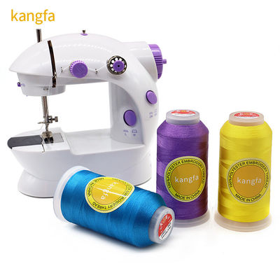 100% Polyester 120d 2 5000y Stickfaden für die Produktion von Häkelmaschinen