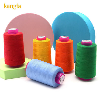 40/2 Spun Polyester Nähgarne für Tischdecke Tischdecke OEM/ODM unterstützt