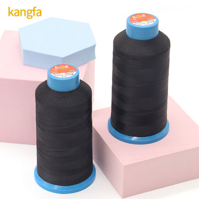 1.0 mm Spundgarn mit hoher Festigkeit durchgängige Filamentleder Nähgarne Polyester gebunden Nähgarne