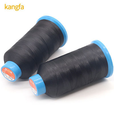 1.0 mm Spundgarn mit hoher Festigkeit durchgängige Filamentleder Nähgarne Polyester gebunden Nähgarne