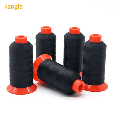 1.0 mm Spundgarn mit hoher Festigkeit durchgängige Filamentleder Nähgarne Polyester gebunden Nähgarne