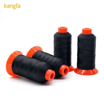 1.0 mm Spundgarn mit hoher Festigkeit durchgängige Filamentleder Nähgarne Polyester gebunden Nähgarne
