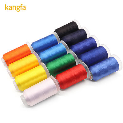 Kangfa Farben Polyester Stickgarnitur 5000M pro Spul für perfekte Stickerei