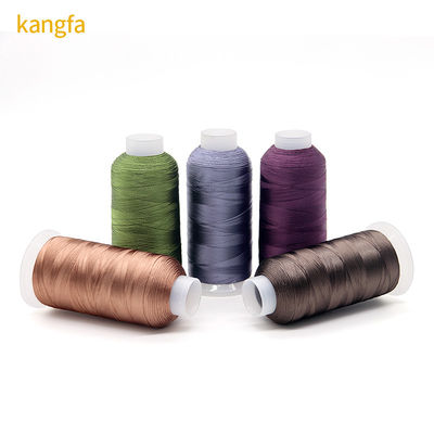 120d/2 Spun Polyester Viskose Rayon Stickfaden 100g Kegel für Handstickerei