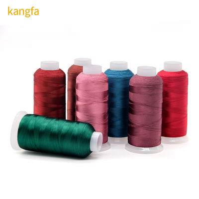 120d/2 Spun Polyester Viskose Rayon Stickfaden 100g Kegel für Handstickerei