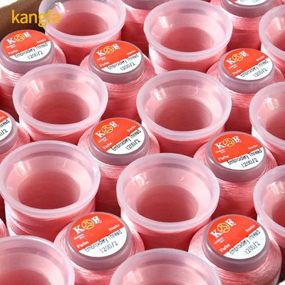 Kleine Kegel 40pcs 120D/2 Polyester Stickfaden Set mit 1000Yard/Kegel Länge