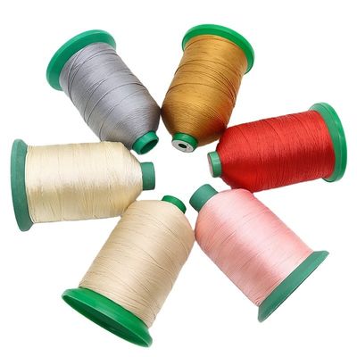 100% Polyester 210d/16 400g 0,8mm 1mm Hochfester geflochtener Faden für Schuhe Sofa Nähen