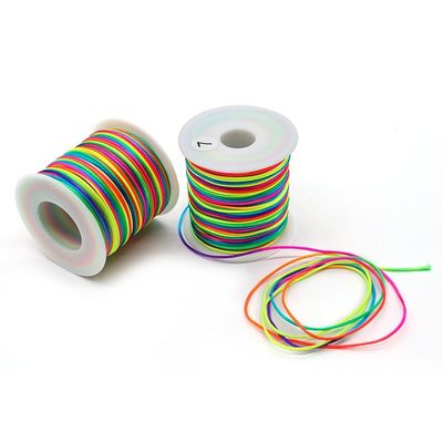 0.8mm Nylon-Schnur-Dreh UV-geschützt zum Flechten von chinesischen Knoten Makram-Armbänder