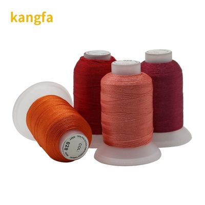 500m 120D/2 Polyester Stickgarnitur Set mit transparenten Kegel und kleinen Kegel