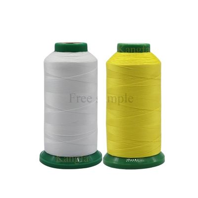 240 Farboptionen Hochfestigkeit Tex135 Polyester Nähgarne für Leder Nähen