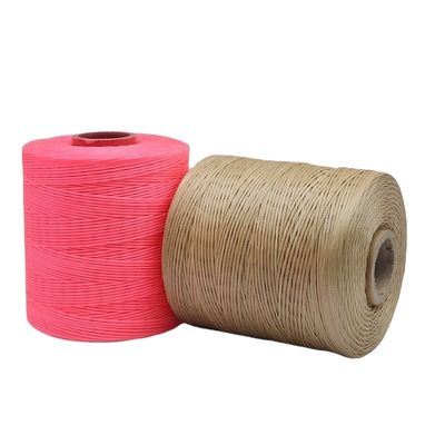 240 Farben Boho angepasste Polyester Wachs gebundene Geflechtete Garn 1,0 mm für Leder Nähen