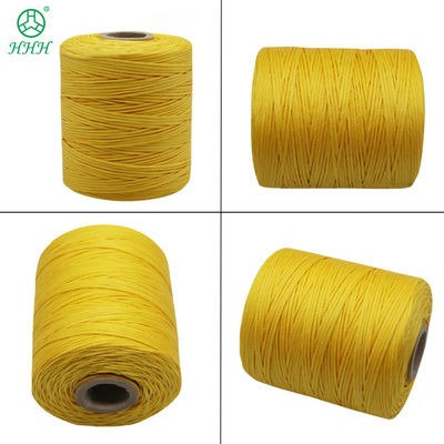 240 Farben Boho angepasste Polyester Wachs gebundene Geflechtete Garn 1,0 mm für Leder Nähen