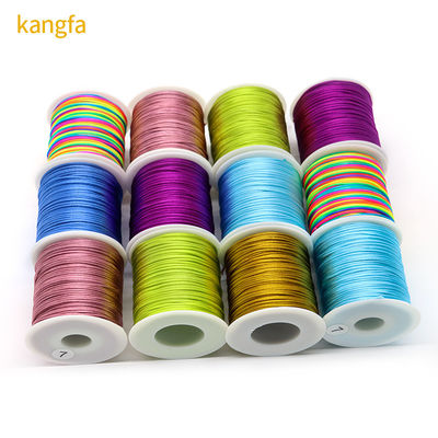 OEM/ODM akzeptiert Stärkes 2mm geflochtenes Seiden-Satin-Nylon-Seil für DIY-Findungen