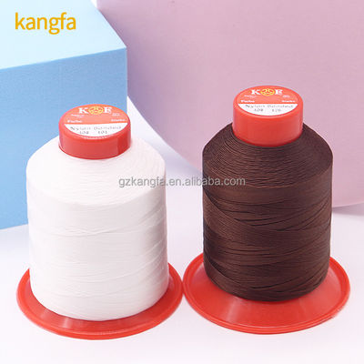1200 g/Rolle 100% verdrehtes Nylon6.6 Geflechtes Garn Tex 70 210d/3 für das Nähen von Lederschuhen