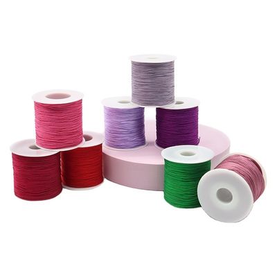 1 mm 1,5 mm Nylonseilseil für chinesische Knoten Armbandherstellung und DIY Schmuckzubehör