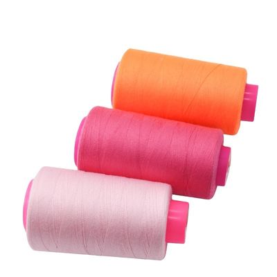 Hersteller Industrielle 100 Spun Polyester Nähgarne 40/2 Ideal für gefärbte Kleider