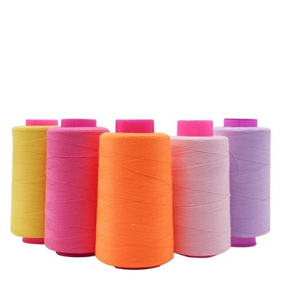 Hersteller Industrielle 100 Spun Polyester Nähgarne 40/2 Ideal für gefärbte Kleider