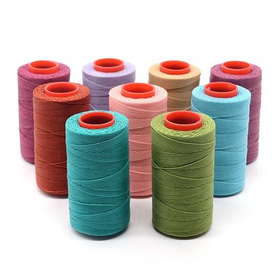 110g rundes Wachsgetreide für Leder DIY 100 Farben 1,0 mm Nähen Handsticken Boho-Stil